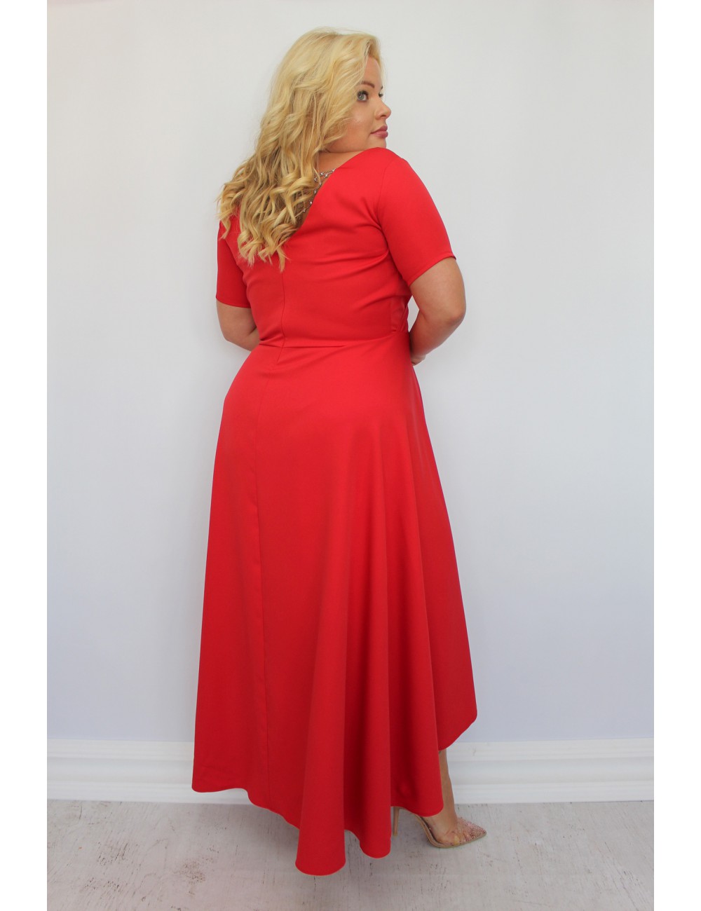 Elegancka Wieczorowa Sukienka Maxi Lopez Plus Size Na Wesele Kolor