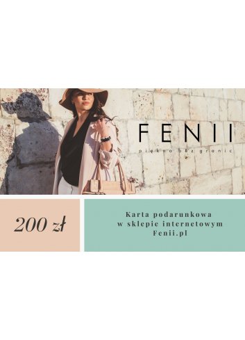 Karta podarunkowa 200 zł