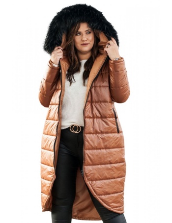 Długie kurtki zimowe w rozmiarach plus size modne tym sezonie