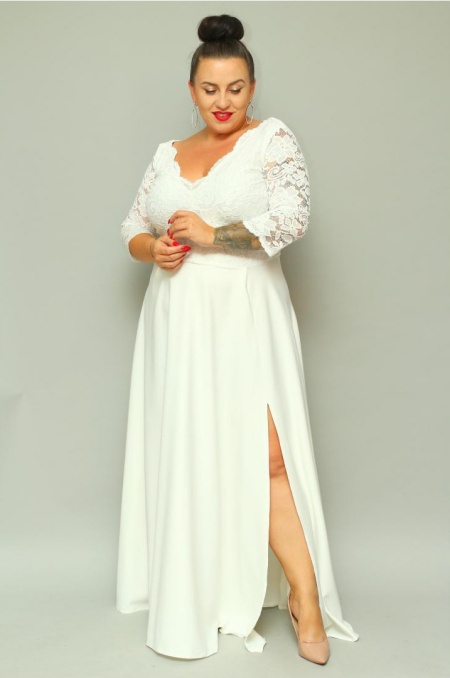 biała sukienka na ślub cywilny