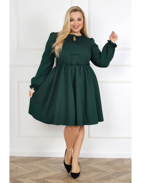 zielona sukienka plus size